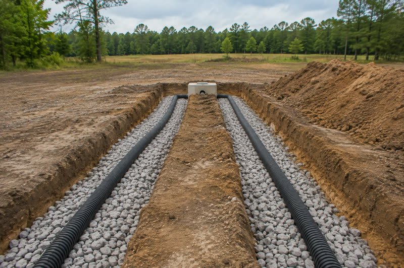 Drain field guide — How the size is calculated, and what the biomat is doing.
