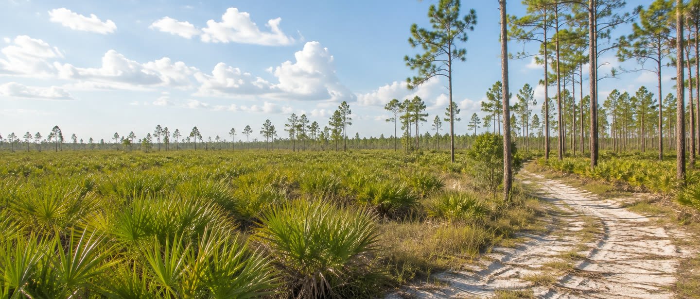 Rural land on the outskirts of Fort Myers, Florida