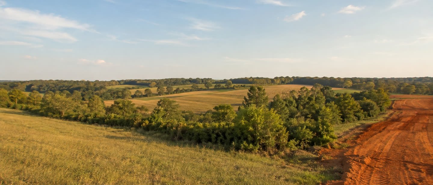 Rural land on the outskirts of Charlotte, North Carolina